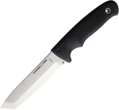 Linder Worker Super Edge 8 W02LI08-S and W03LI12 - Satin Finish Stainless Tanto Blade by Linder