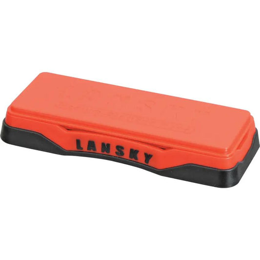 Lansky Diamond Bench Stone LDB6M 6x2 Inch, Mounted Base, Medium Grit, For Knife Enthusiasts by Lansky