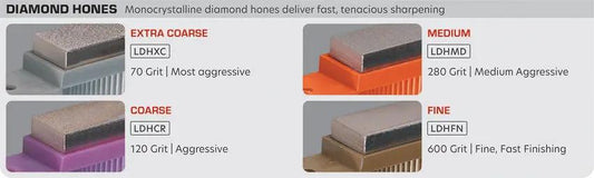 Lansky Fine Diamond Hone LDHFN For Knife Sharpening And Final Edge Polishing For Precision Kitchen And Outdoor Knives by Lansky