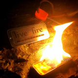Live Fire Original Survival Kit LFK1 - Lightweight Waterproof Compact Fire Starter With Ferro Rod by Live Fire