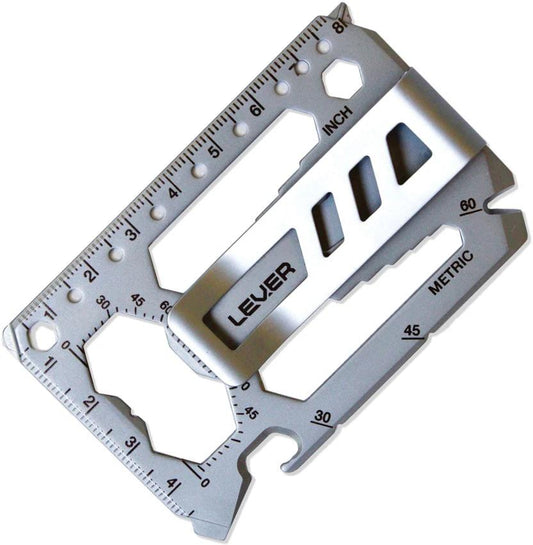 Lever Gear Toolcard Pro with Money Clip L1001R by Lever Gear