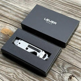Lever Gear Edge XT Multi Tool - Retractable Utility Blade With Locking Slider And Safety Lock by Lever Gear