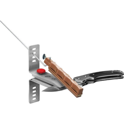 Lansky Sharpening System Finishing LKFIN Knife Sharpening Kit For Enthusiasts With Knife Clamp And Angle Selector by Lansky