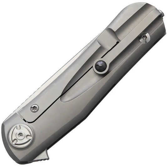 Liong Mah Designs Hawk Framelock HAWK TI - Titanium Frame Lock With Bohler M390 Satin Blade by Liong Mah Designs