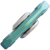 Liong Mah Designs Spinner Green - Titanium Construction With Ceramic Bearings For Smooth Spins by Liong Mah Designs