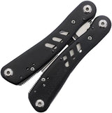 Lansky LMT100B Multi Tool With Pliers Wire Cutter Serrated Blade And Magnetic Bit Holder For Outdoor Enthusiasts by Lansky
