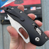 LynchNW Microtech MSI Clip - BlackSmith Finish Titanium Construction, Boxed for Premium Carry by LynchNW