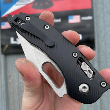 LynchNW Microtech MSI Clip - BlackSmith Finish Titanium Construction, Boxed for Premium Carry by LynchNW