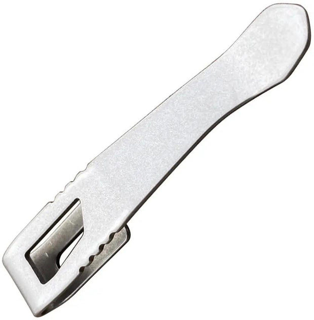 LynchNW Microtech MSI Clip - Stonewash Titanium Construction That Withstands Heavy Use Boxed by LynchNW