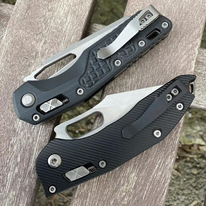 LynchNW Microtech MSI Clip - Stonewash Titanium Construction That Withstands Heavy Use Boxed by LynchNW