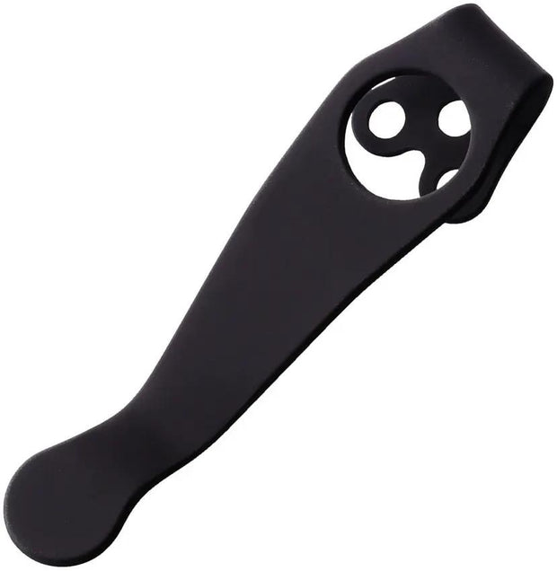 LynchNW Stubby Clip - Black Cerakote Titanium Construction Fits Spyderco PM2 Native Chief Yojimbo 2 Police Plus More by LynchNW