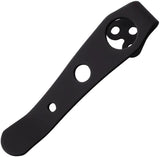 LynchNW Smock Clip - Black Cerakote Titanium Finish For Spyderco Smock And Other Spyderco Models by LynchNW