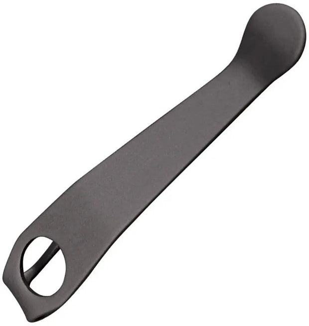 LynchNW Spyderco Standard Clip - Blacksmith Finish Titanium Construction Boxed For Safe Shipping by LynchNW