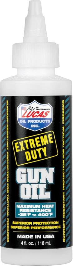 Lucas Oil Extreme Duty Gun Oil 4oz 10877 by Lucas Oil