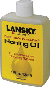 Lansky Nathans Honing Oil For Knife Sharpeners Premium Lubricant For Lansky And Arkansas Stones 4 Oz by Lansky