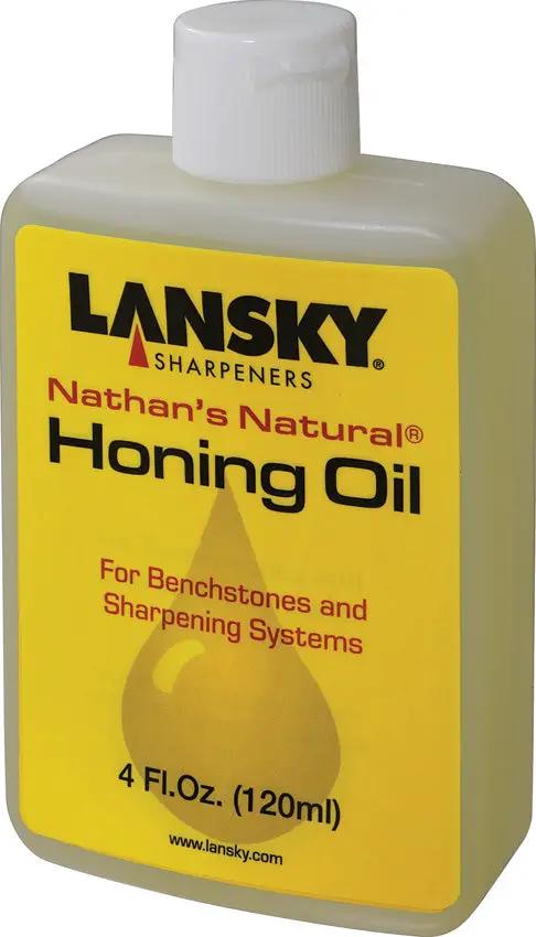 Lansky Nathans Honing Oil For Knife Sharpeners Premium Lubricant For Lansky And Arkansas Stones 4 Oz by Lansky