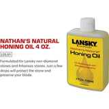 Lansky Nathans Honing Oil For Knife Sharpeners Premium Lubricant For Lansky And Arkansas Stones 4 Oz by Lansky