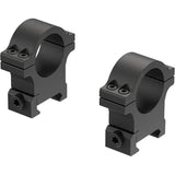 Leupold Open Range Cross Slot Rings - Cross Slot Compatible 1 Inch High Aluminum Rings For Picatinny And Weaver Rails by Leupold