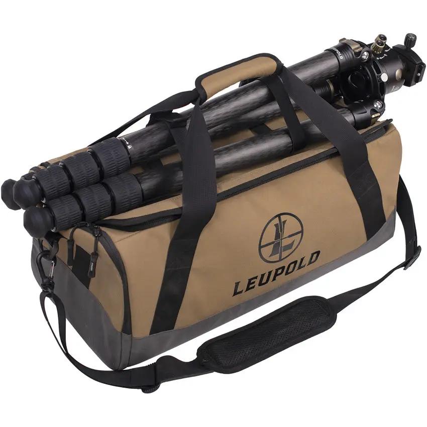Leupold Optics Go Gear Duffle 182402 - Weather Resistant 500D Nylon With Expanding Side Pocket And 360 Degree Padding by Leupold