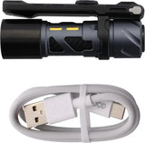 Loop Gear SK03 Flashlight Pro Aluminum - Rechargeable LED, Turbo 1000-220 Lumens, 120 Meter Beam by Loop Gear