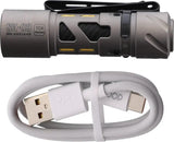 Loop Gear SK03 Flashlight Titanium SK03 TI - Rechargeable LED Flashlight With Turbo 1000-220 Lumens And 120m Beam by Loop Gear