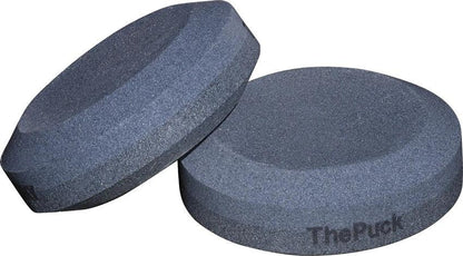 Lansky Puck Sharpener LPUCK Dual Grit Carbide Stone For Lawn Mower Blades And Garden Tools For DIYers by Lansky