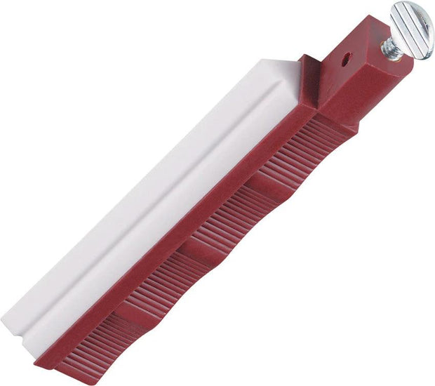Lansky Serrated Edge Sharpening Hone LSERT V Shaped Alumina Ceramic Sharpeners for Serrated Knives Knife Enthusiasts by Lansky