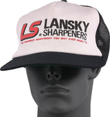 Lansky Baseball Cap Mesh Adjustable Back All Day Comfort Black White For Active Fans by Lansky