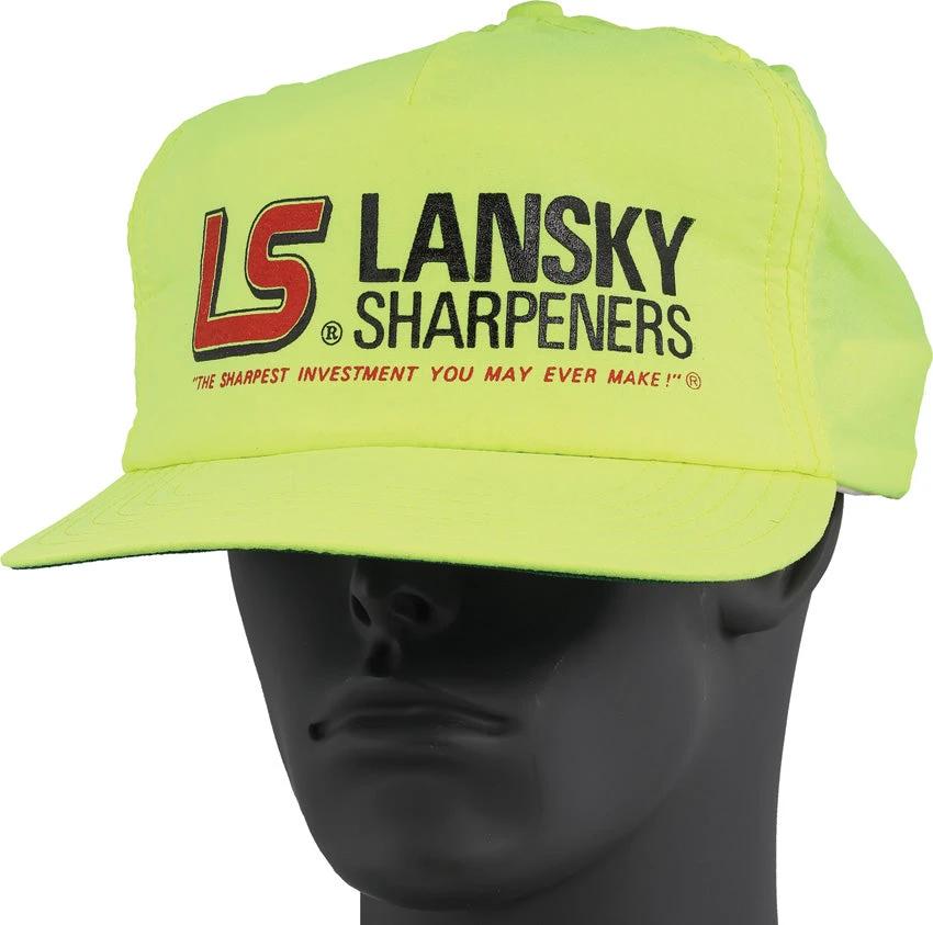 Lansky Neon Yellow Baseball Cap Adjustable Back One Size Fits Most For Outdoor Enthusiasts by Lansky
