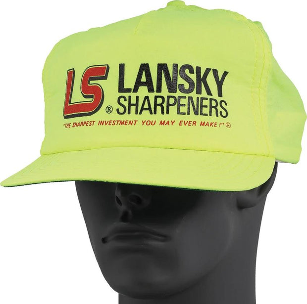 Lansky Neon Yellow Baseball Cap Adjustable Back One Size Fits Most For Outdoor Enthusiasts by Lansky