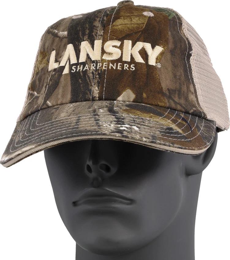 Lansky Baseball Cap Camouflage Mesh Back Adjustable One Size Fits Most For Outdoor Enthusiasts by Lansky