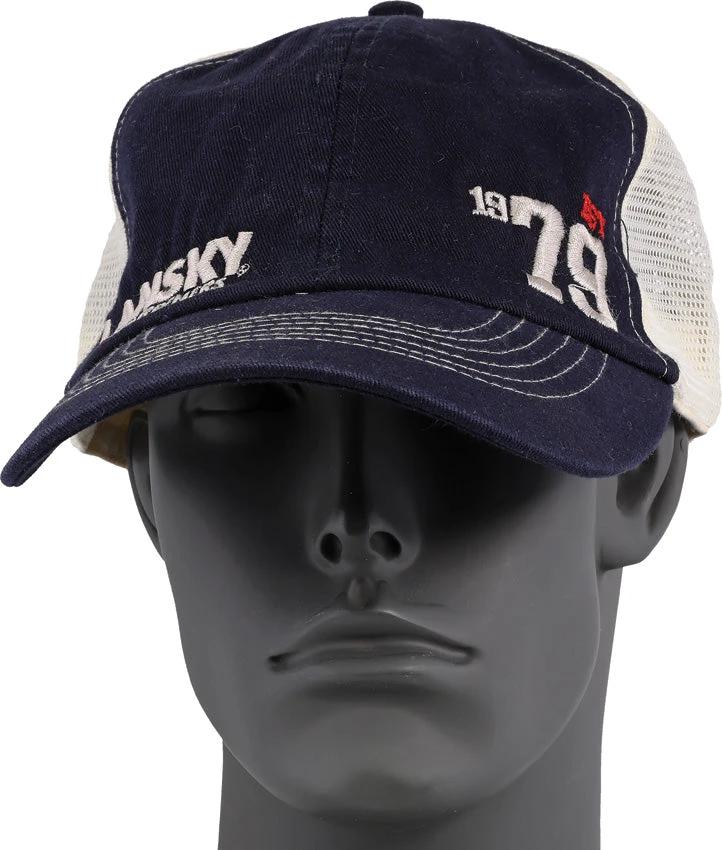 Lansky Navy Mesh Back Baseball Cap Adjustable Fit For Men Outdoor Enthusiasts Premium Comfort by Lansky