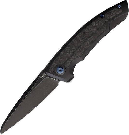 Legion Steel Knives Asgeir Solv Framelock Black L12023B by Legion Steel Knives