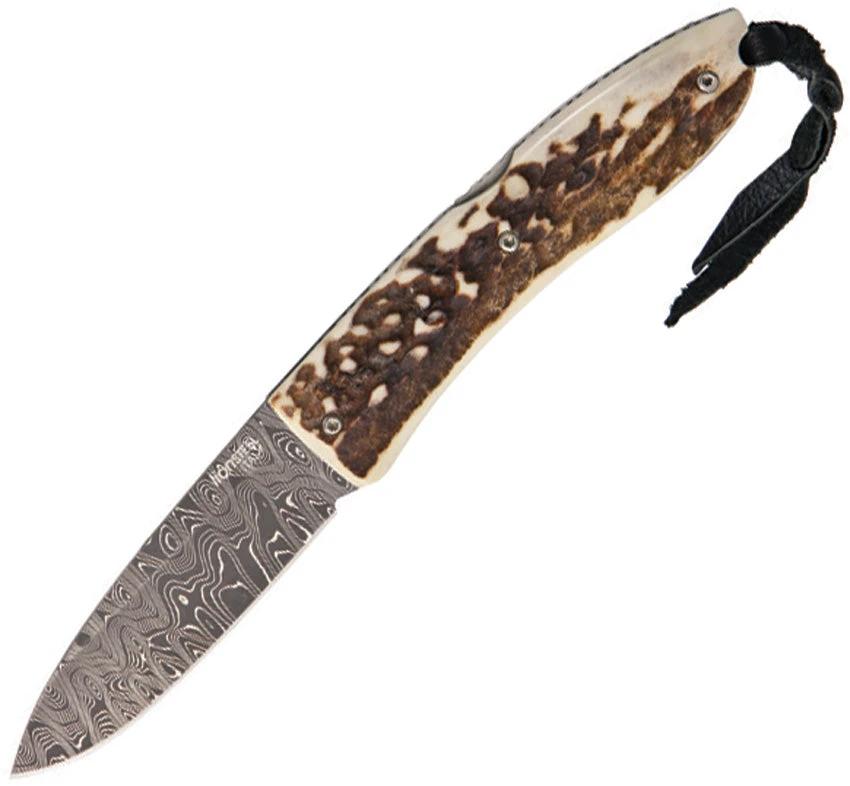 LionSTEEL Opera Damascus Stag 8800D-CE by LionSTEEL