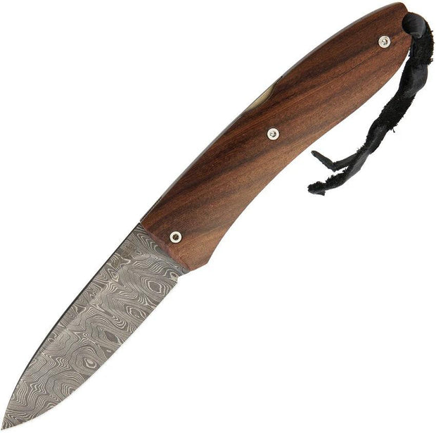 LionSTEEL Opera Damascus Santos Wood 8800D ST by LionSTEEL