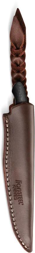 Premium LionSteel AGO Fixed Blade Knife With Carbon Fiber Handle And M390 Satin Blade For EDC Enthusiasts by LionSTEEL