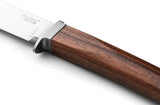 LionSTEEL AGO Fixed Blade Knife AG1 ST M390 Blade With Santos Wood Handle And Titanium Guard For Outdoor Enthusiasts by LionSTEEL