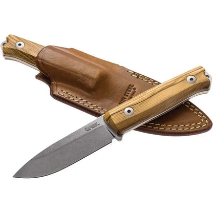 Lionsteel Bushcraft B40 Olive Wood Knife Sleipner Blade Full Tang For Outdoor Enthusiasts by LionSTEEL
