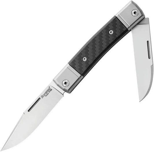 LionSTEEL BestMan BM13 Slipjoint Knife For EDC Enthusiasts With Premium Carbon Fiber Handle And M390 Wharncliffe Blade by LionSTEEL