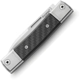 LionSteel BestMan BM2 Slip Joint CF EDC Knife With Premium M390 Blade And Titanium Bolsters by LionSTEEL