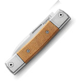 LionSteel BestMan BM2 Slip Joint Knife Micarta Handle M390 Blade Premium Titanium Bolsters For EDC Fans by LionSTEEL