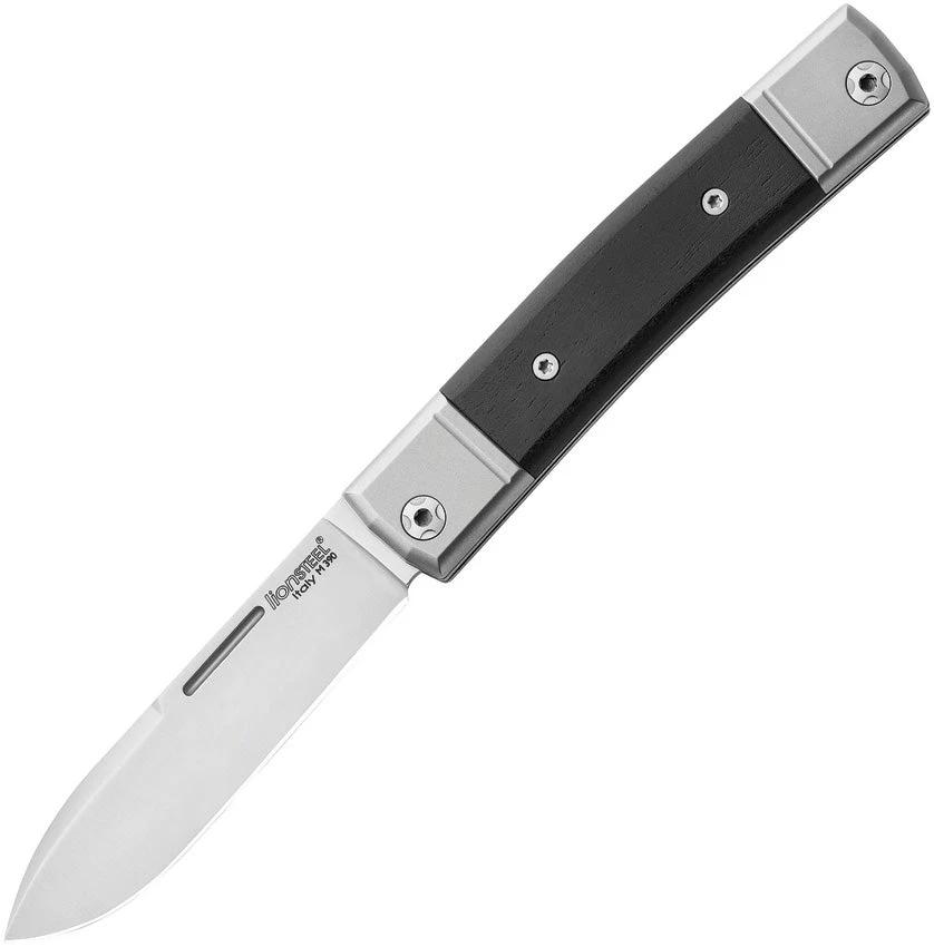 LionSTEEL BestMan BM2 Slip Joint Ebony BM2 EB by LionSTEEL