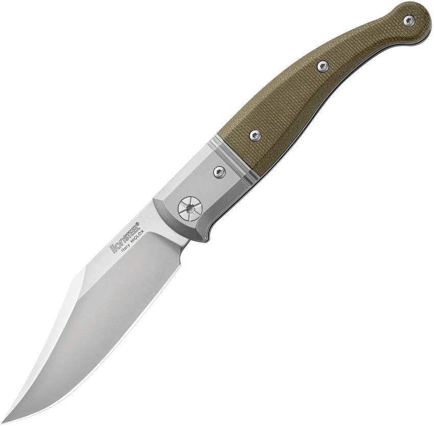 LionSTEEL Gitano Slip Joint Green GT01 CVG by LionSTEEL