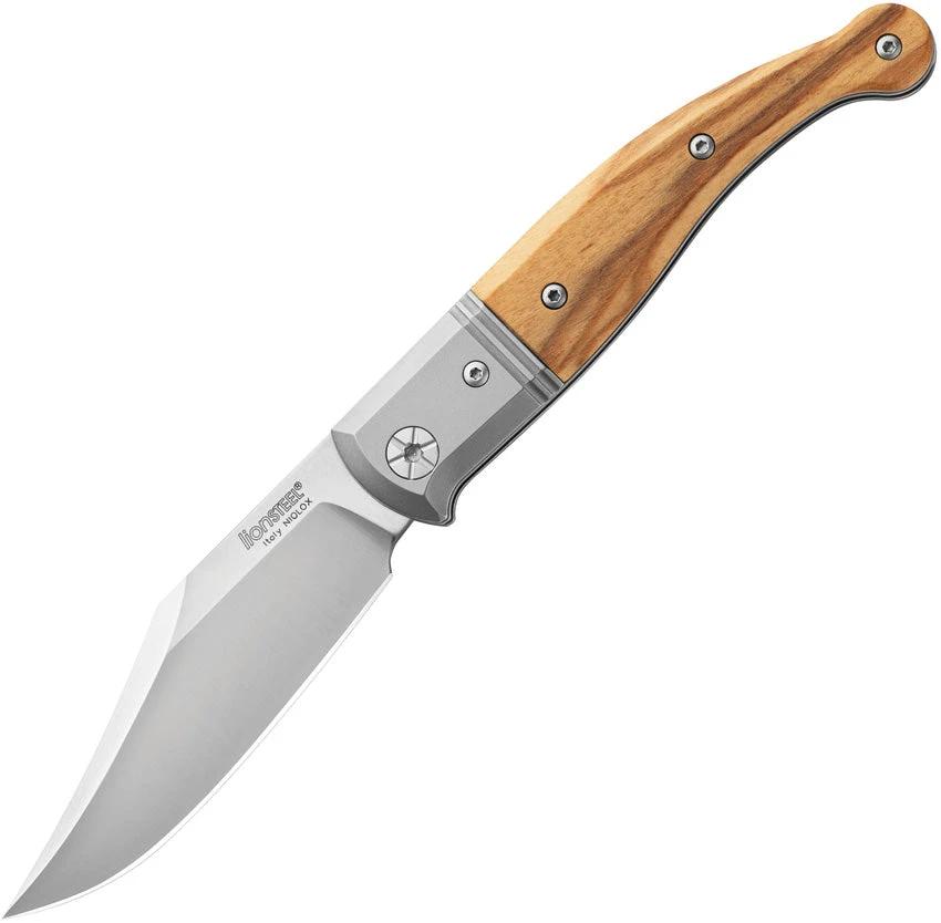 LionSTEEL Gitano Slip Joint Olive GT01 UL by LionSTEEL
