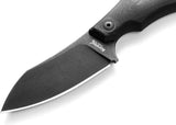 LionSTEEL H1 Fixed Blade Skinner Knife H1B GBK With M390 Blade G10 Handle Finger Ring Kydex Sheath For Hunters by LionSTEEL