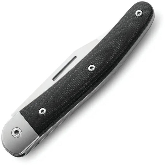 LionSTEEL Jack Slip Joint CF JK2 Knife M390 Blade Carbon Fiber Handle Titanium Bolster Bottle Opener For EDC Pros by LionSTEEL