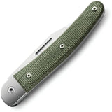 LionSTEEL Jack Folder JK2 Green Micarta EDC Knife With Satin M390 Blade Titanium Bolsters Bottle Opener Screwdriver Tip by LionSTEEL