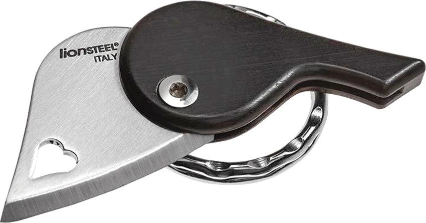 LionSTEEL LionBeat Heart Ebony Wood LB EB by LionSTEEL