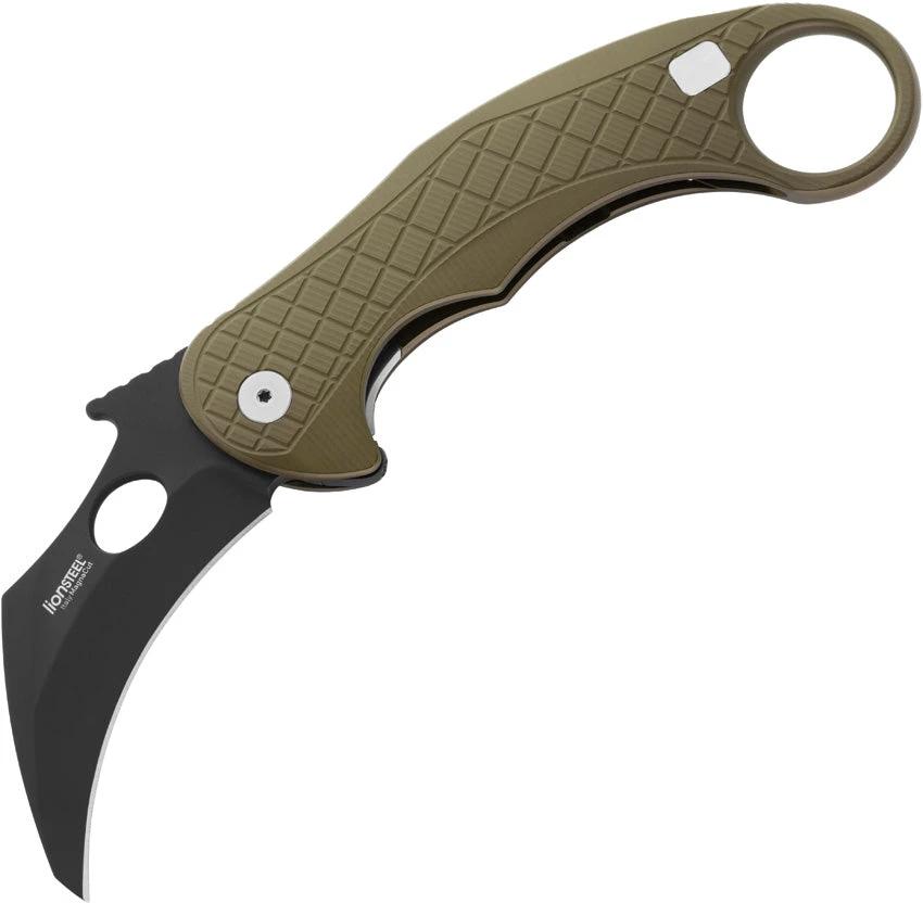 LionSTEEL L.E.ONE Framelock Green LE1 A GB by LionSTEEL