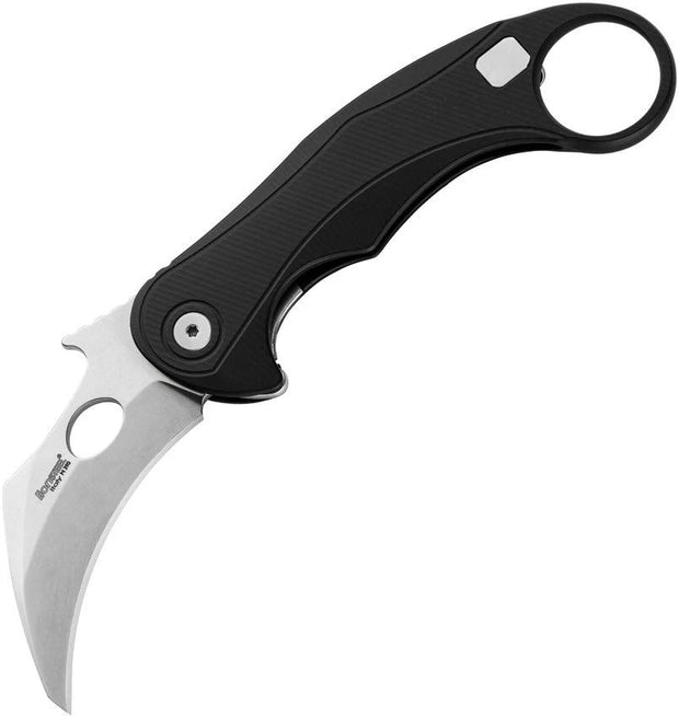 LionSTEEL LEone Mid Framelock Black SW LE2 A BS by LionSTEEL
